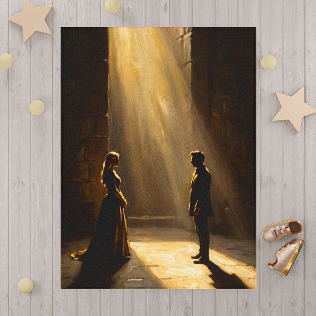 Gothic Sanctuary Romance Toddler Blanket