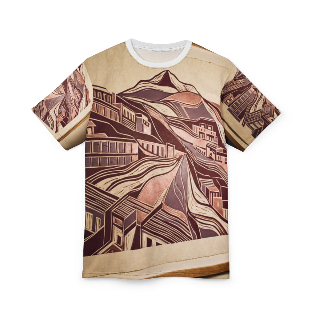 Men's Mountain Village Cut and Sew Tee