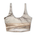 Polyester Sports Bra - Winter Branch Solitude Landscape |...