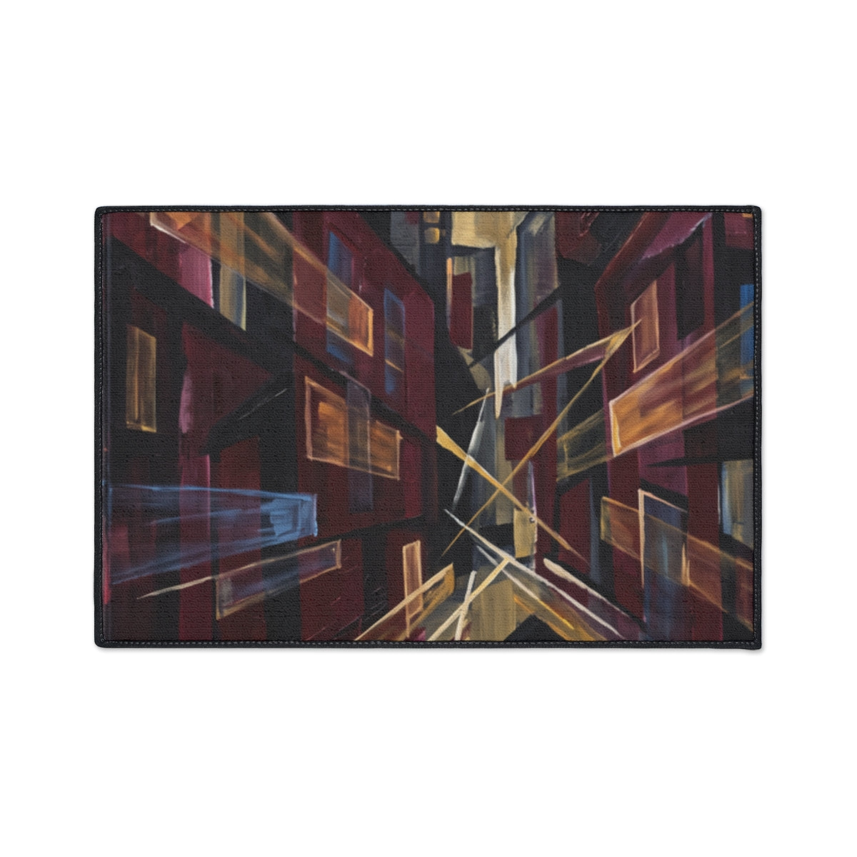 Heavy Duty Floor Mat - Urban Corridor | Echovira Gallery