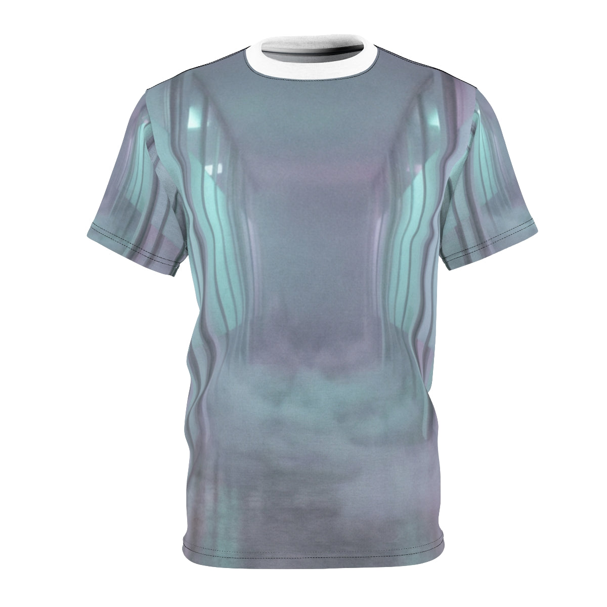 Unisex Cut & Sew Tee - Liminal Fog | Echovira Gallery