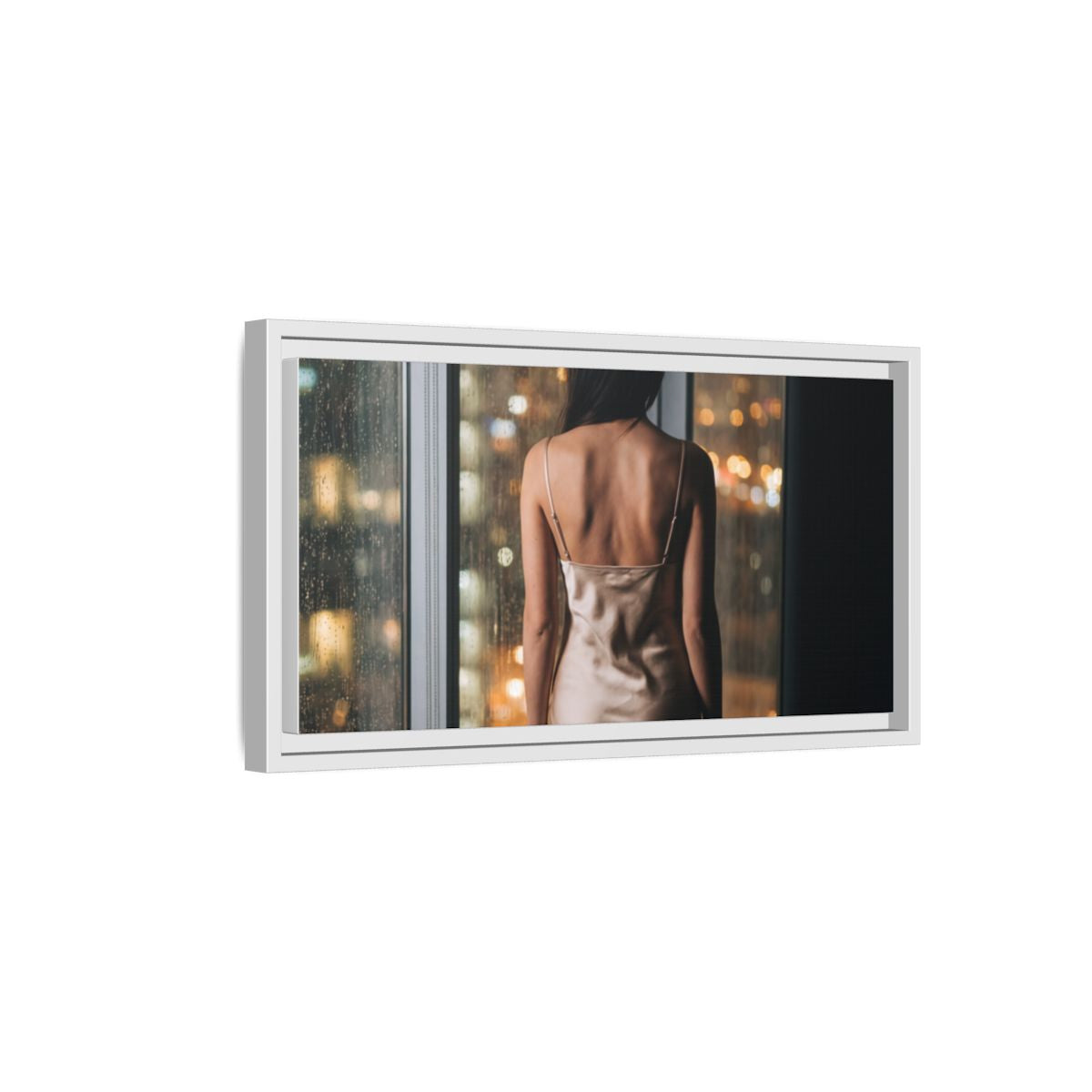 Framed Matte Canvas - Cinematic Nights