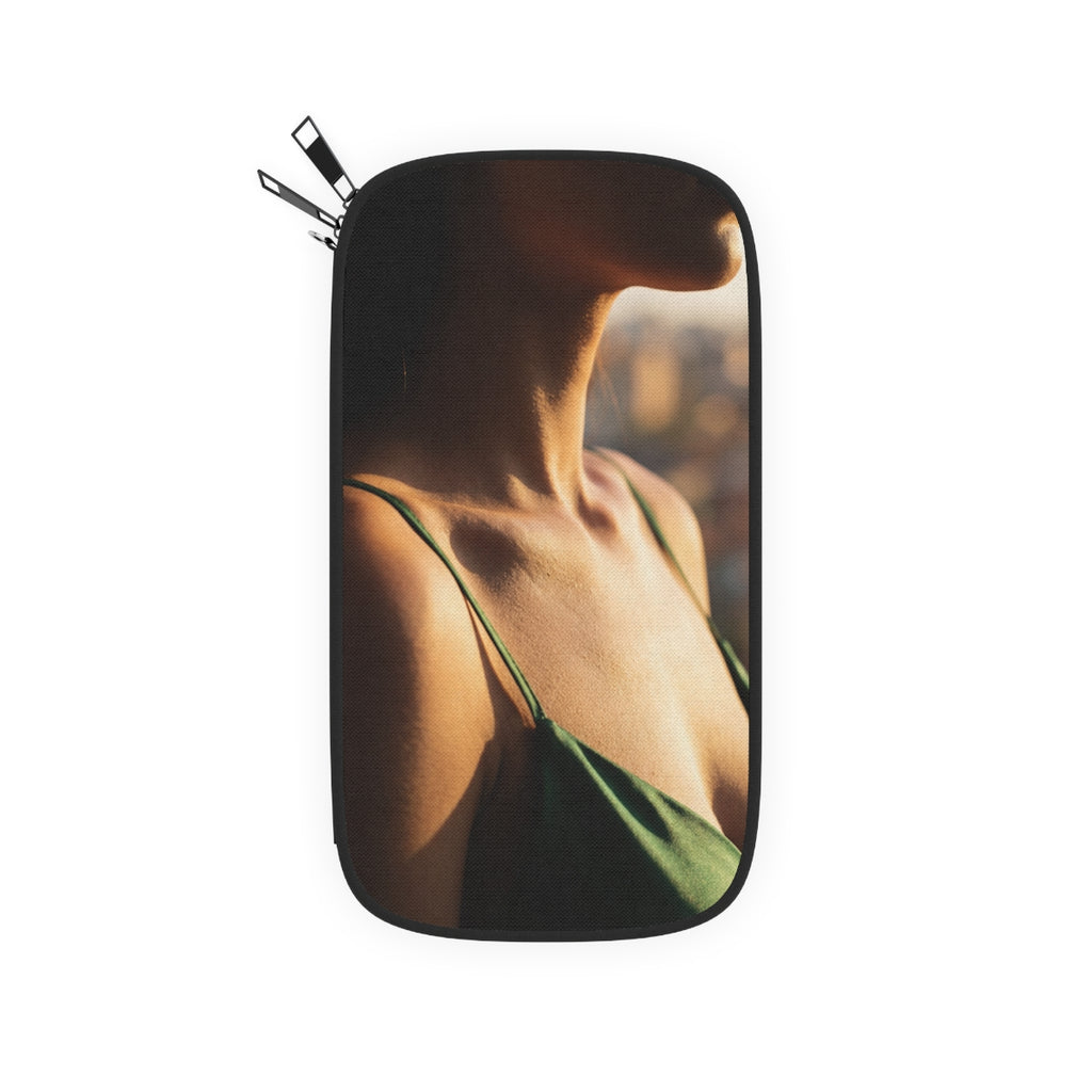 Golden Hour Passport Wallet - Emerald Sunset | Echovira...