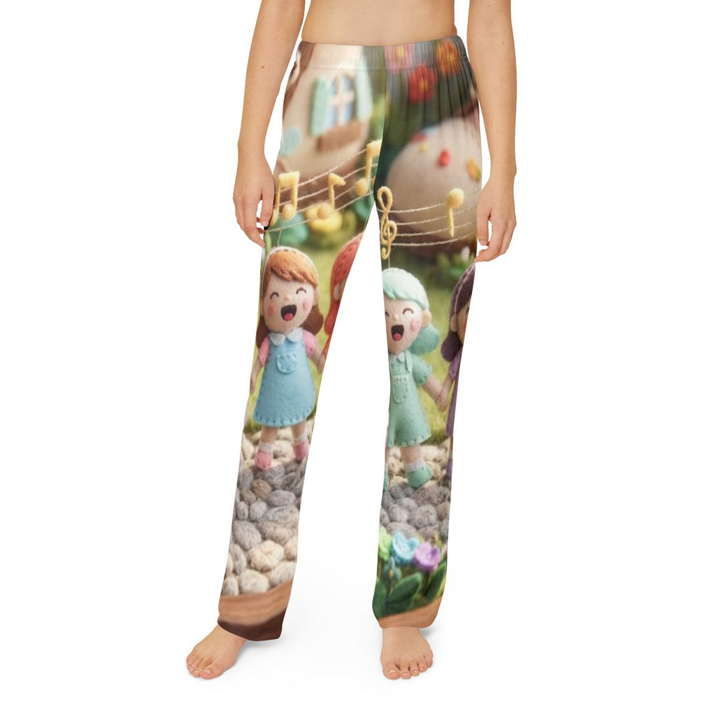Kids Lounge Pants - Garden Choir Melody | Echovira Gallery
