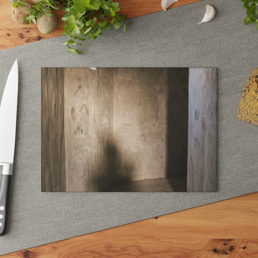 Glass Cutting Board - Shadows of the Citadel moody... |...