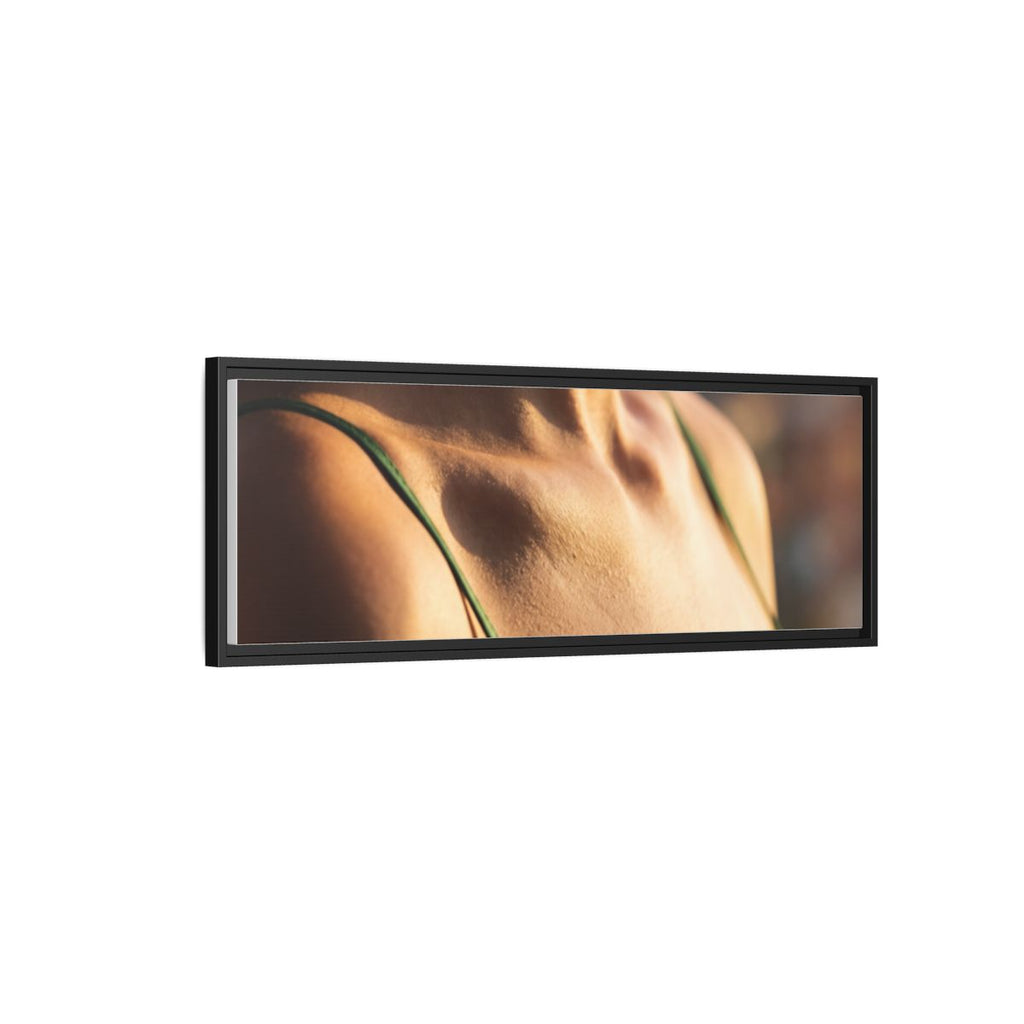 Matte Canvas Framed - Golden Hour Portrait