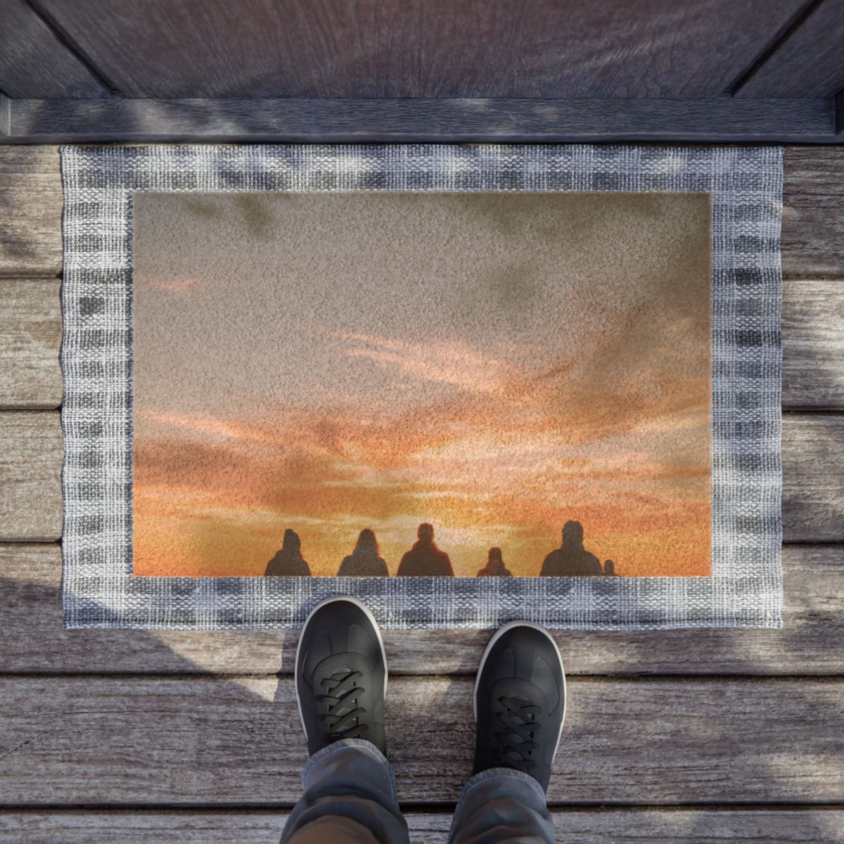 Doormat - Golden Welcome