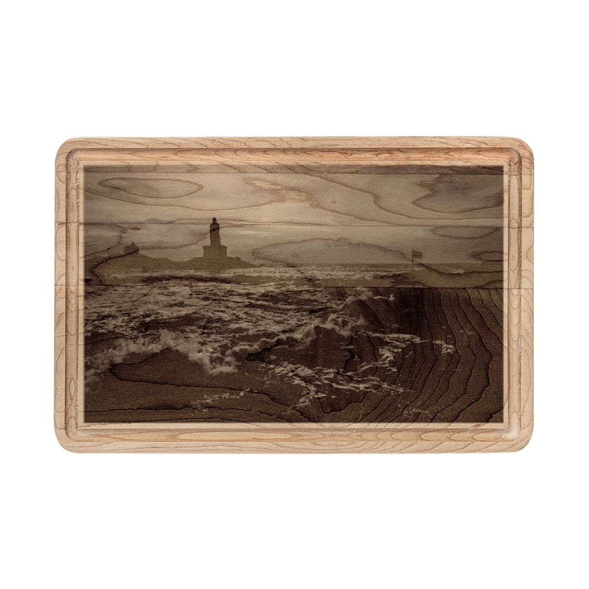 Wooden Cutting Board - Sunset Vibe