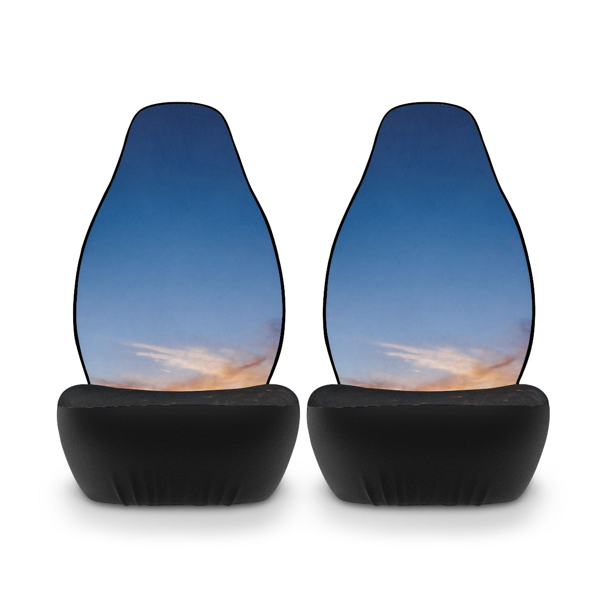 Car Seat Covers - Sunset Mountain Ridge | Echovira Gallery