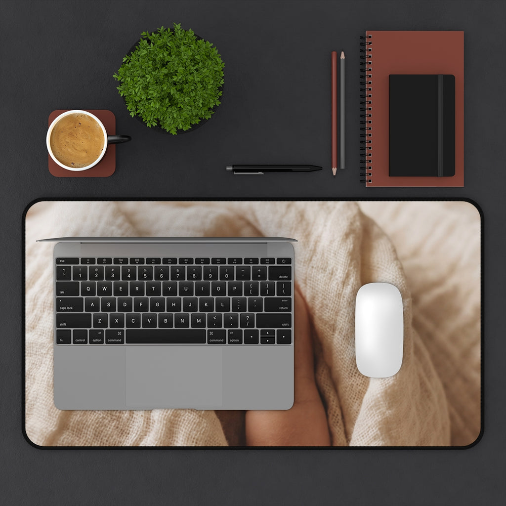 Desk Mat - Serene Minimalist Mood