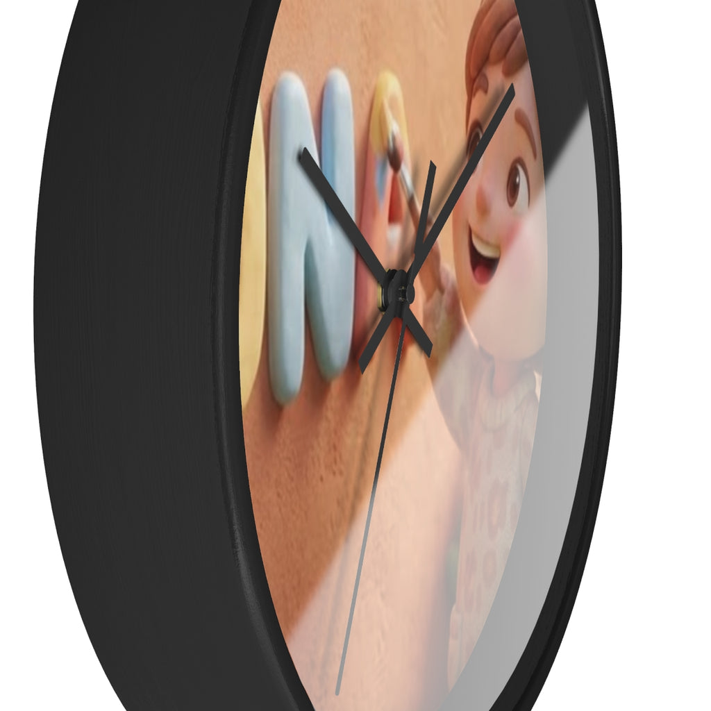 Wall Clock - Luna Sunshine Clay Nursery | Echovira Gallery