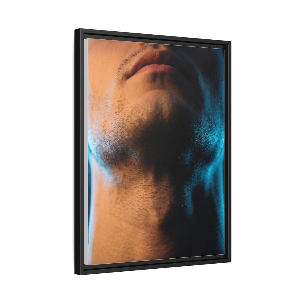 Framed Matte Canvas - Neon Noir