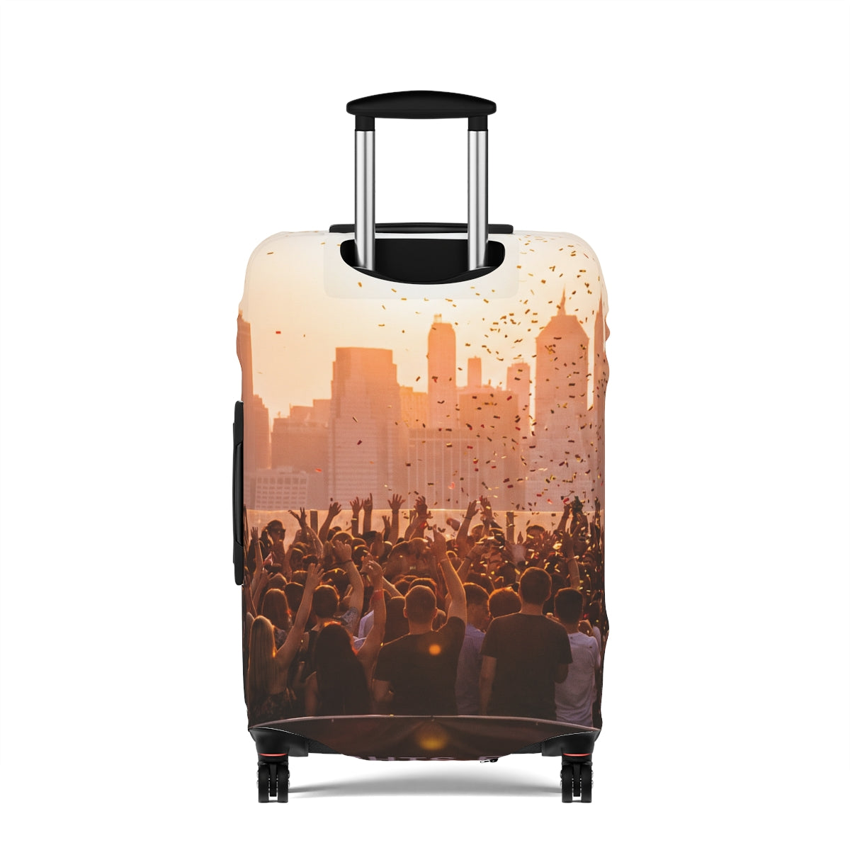 Luggage Cover - City Lights Festival | Echovira Gallery