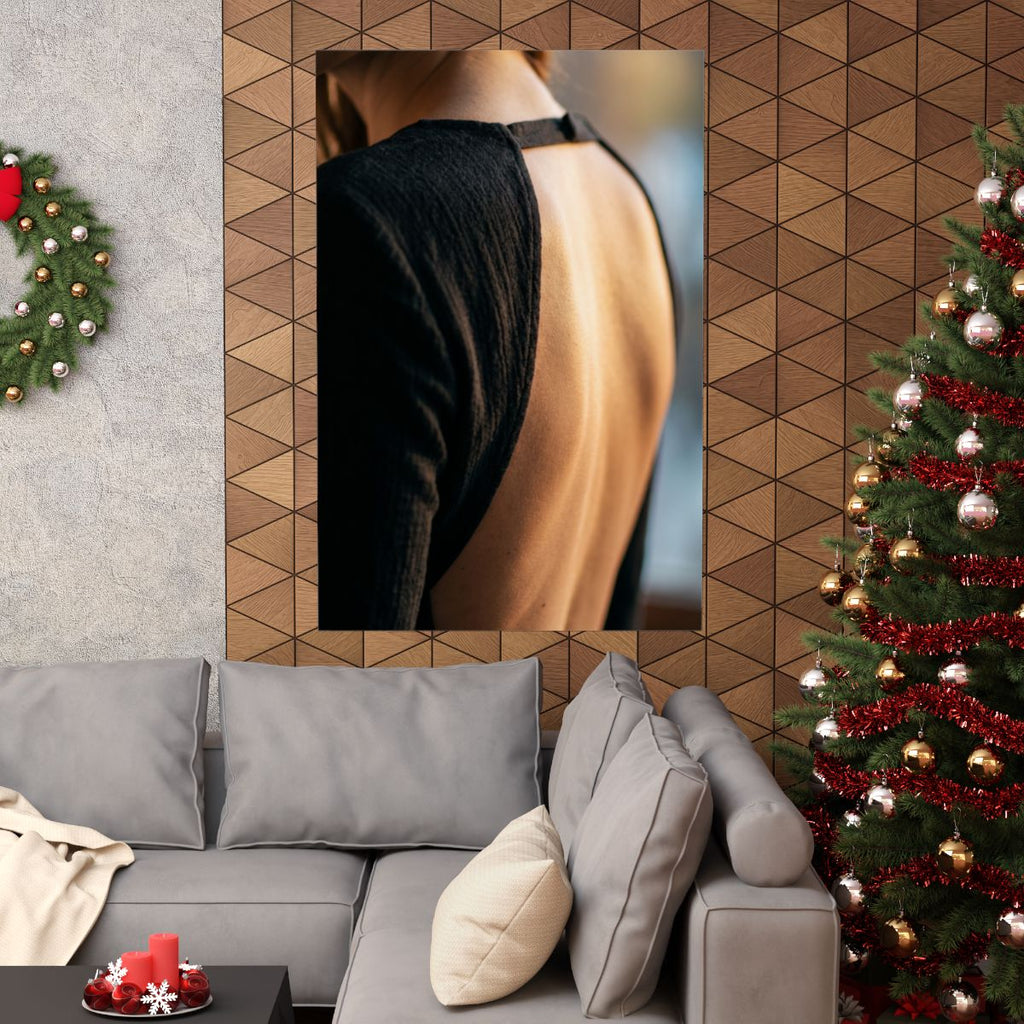 Matte Vertical Poster - Amber Contours (8×10 & 36×54) |...