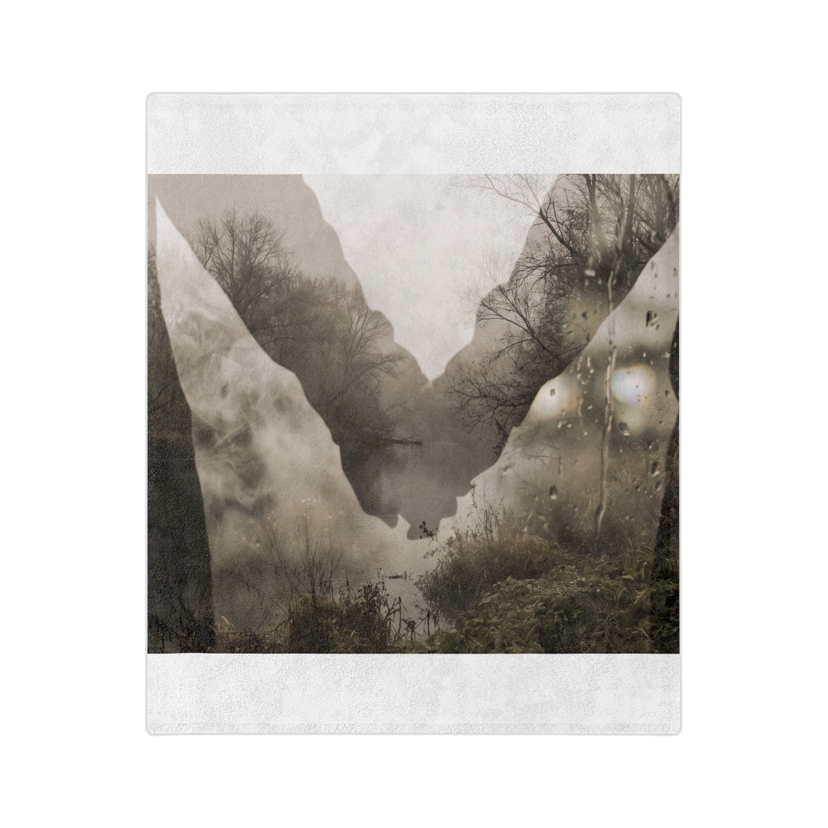 Velveteen Blanket - Whispering Mist | Echovira Gallery