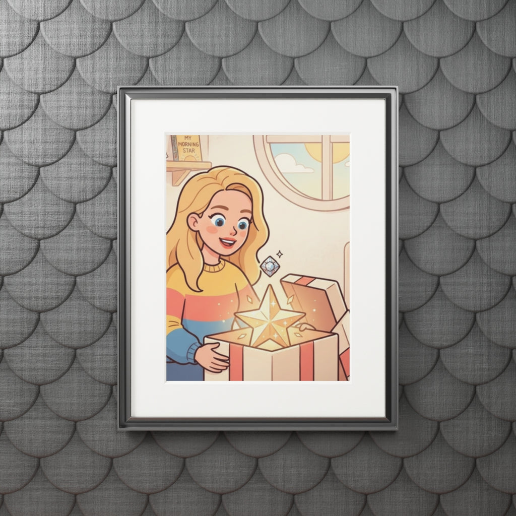 Fine Art Prints - Morning Star Passepartout — Portrait... |...