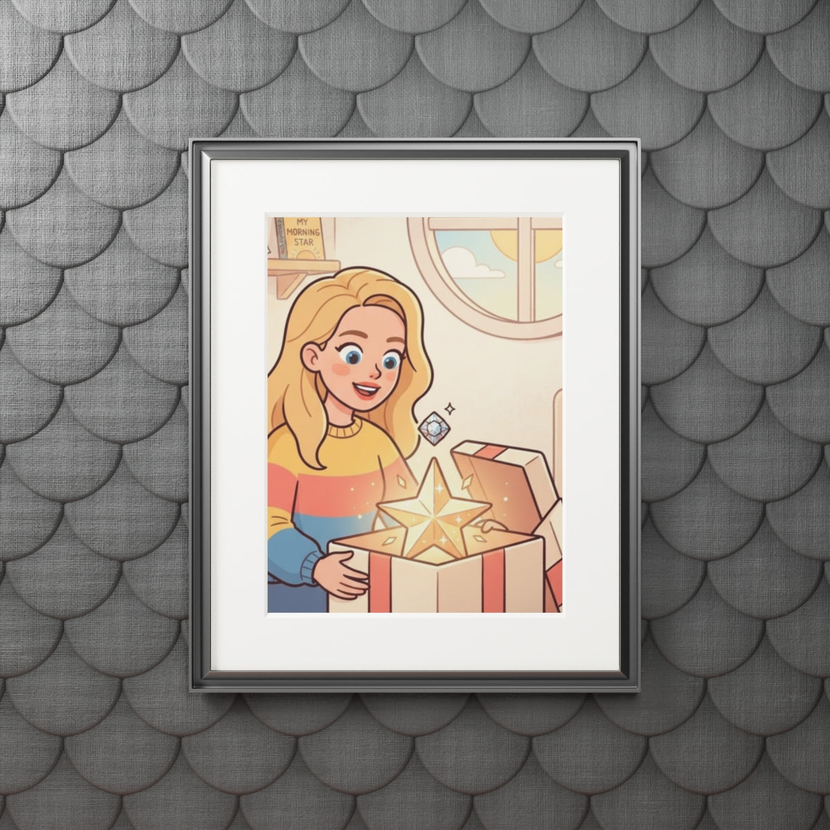 Fine Art Prints - Morning Star Passepartout — Portrait... |...
