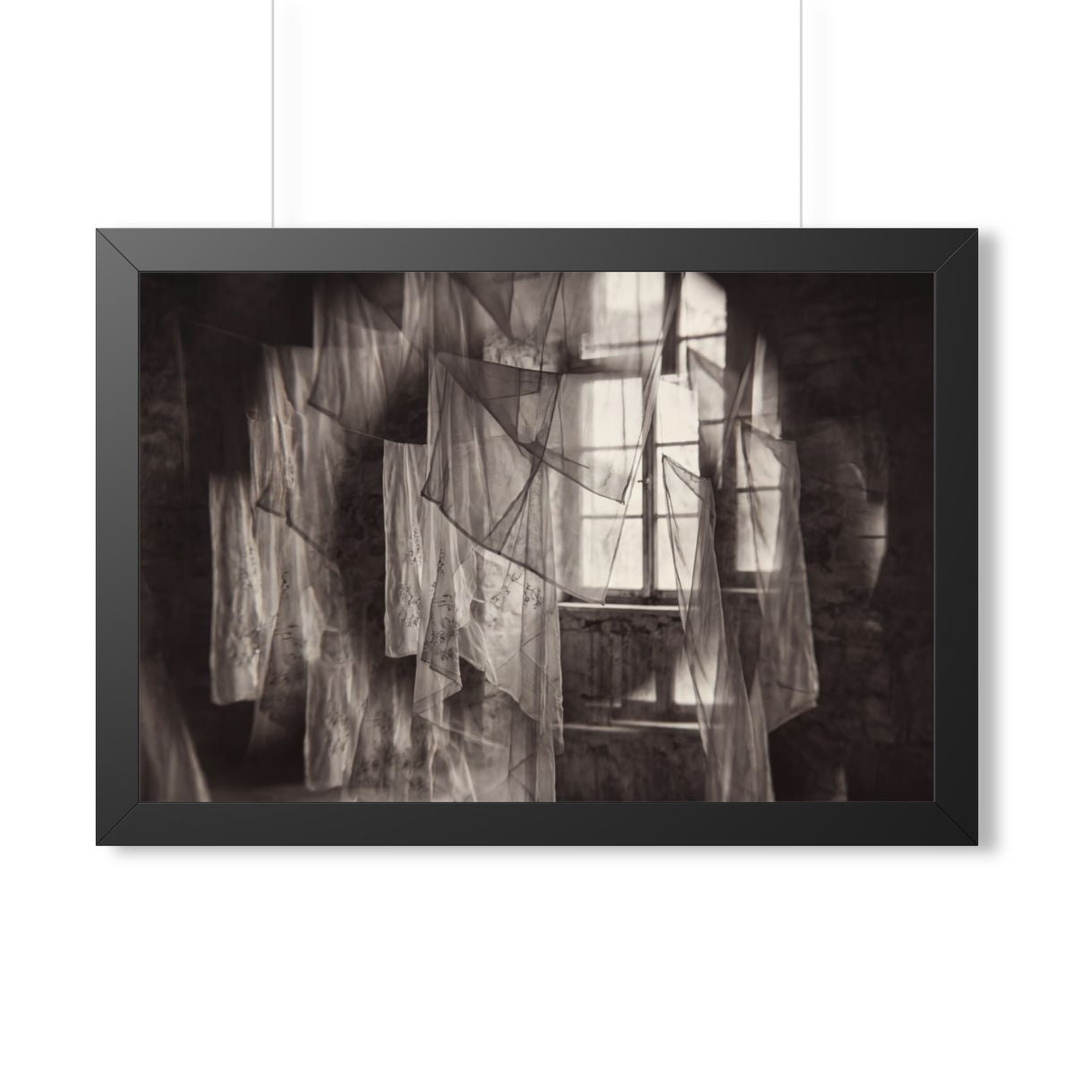 Framed Horizontal Poster - Spectral Veils (14×11, 16×12... |...