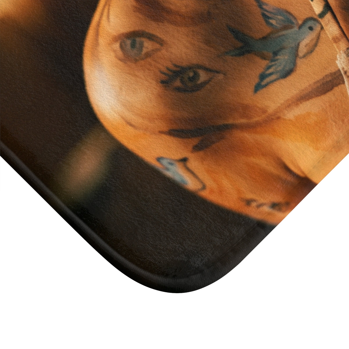 Bath Mat - Sienna & Songbirds Surreal Body Art Canvas |...
