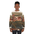 Unisex Sweatshirt - The Infinite Touch | Ethereal Coastal......