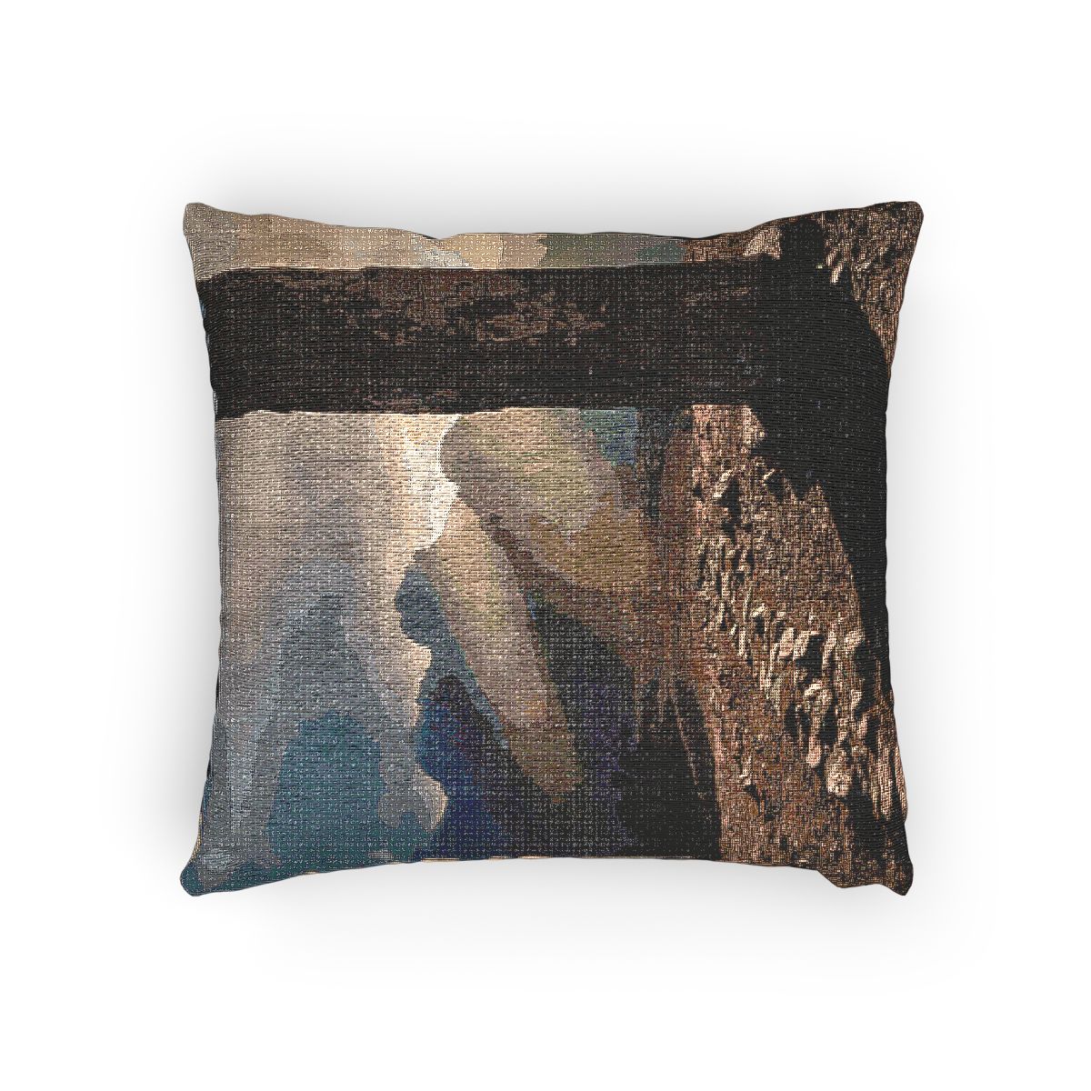 Woven Throw Pillow - Ancient Vibe