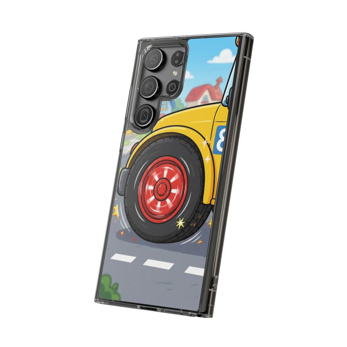 Clear Impact-Resistant Cases - Cartoon Bus | Echovira...