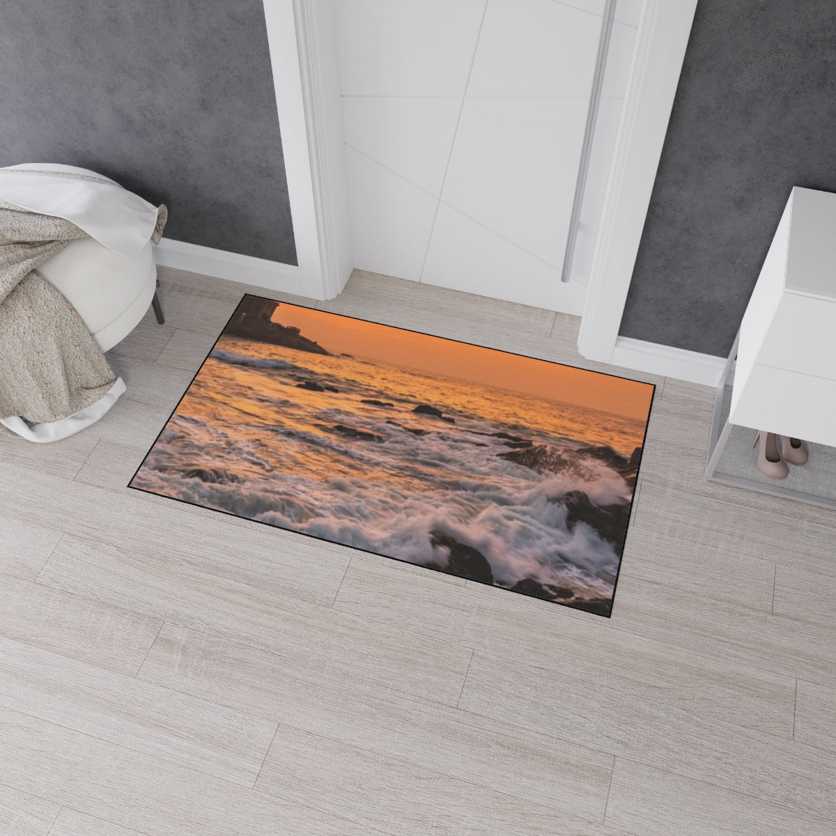 Floor Mat - Golden Sunrise Welcome