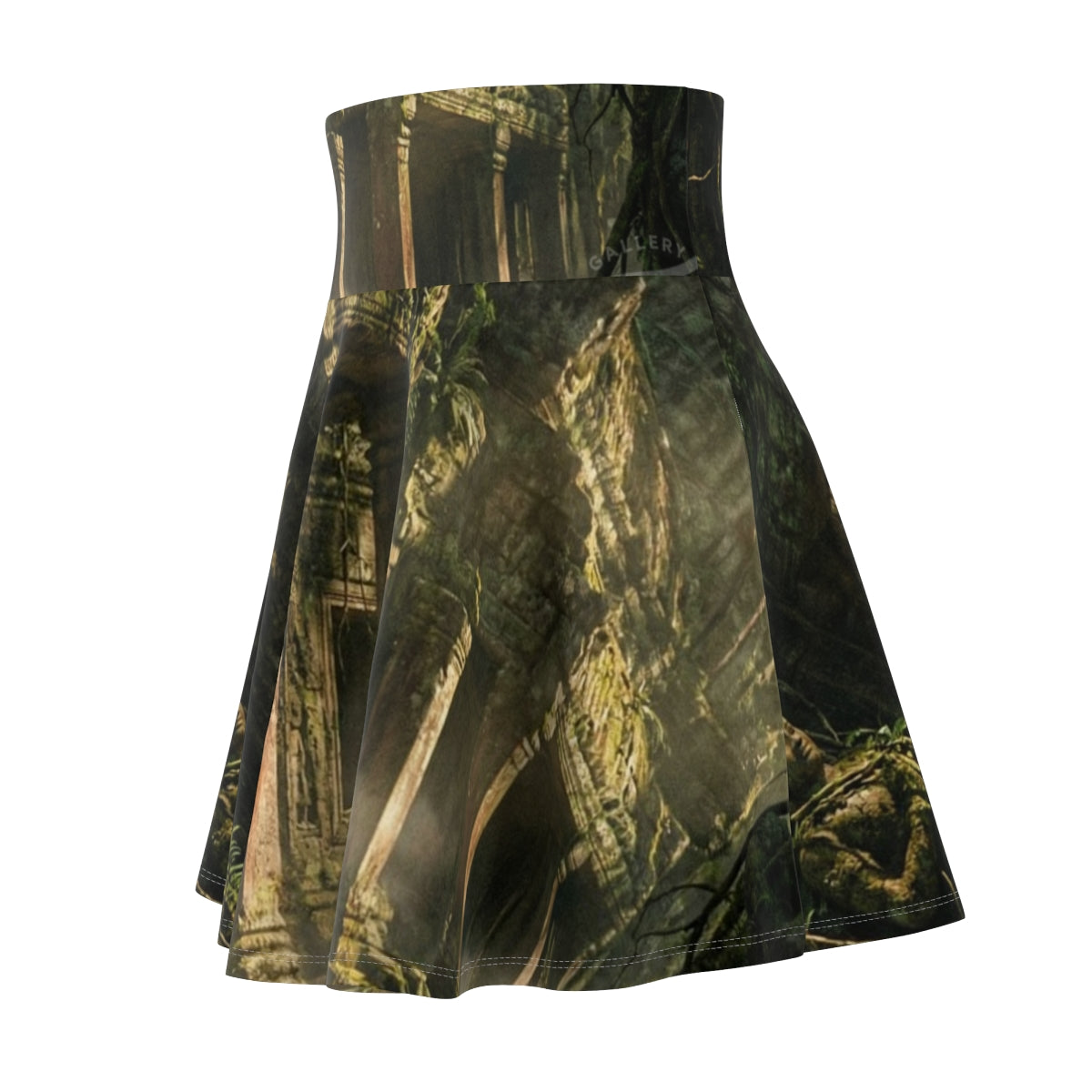 Women's Skater Skirt - Secret Jungle Haven | Echovira...