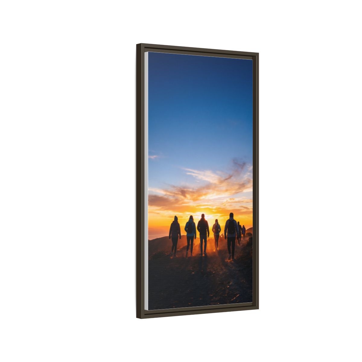 Matte Canvas, Framed - Epic Dawn Trek