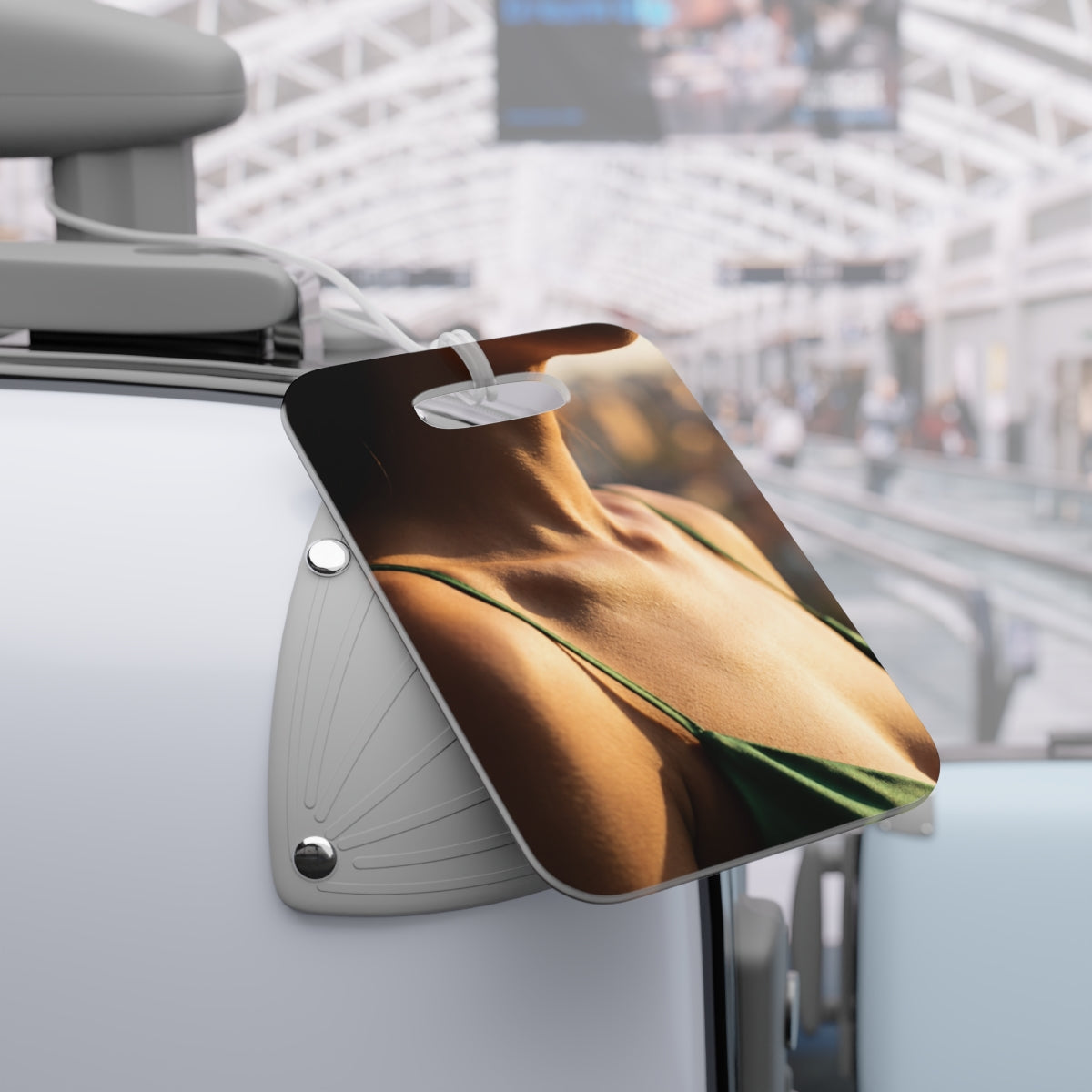 Luggage Tags - Sunlit Emerald Travel Details
