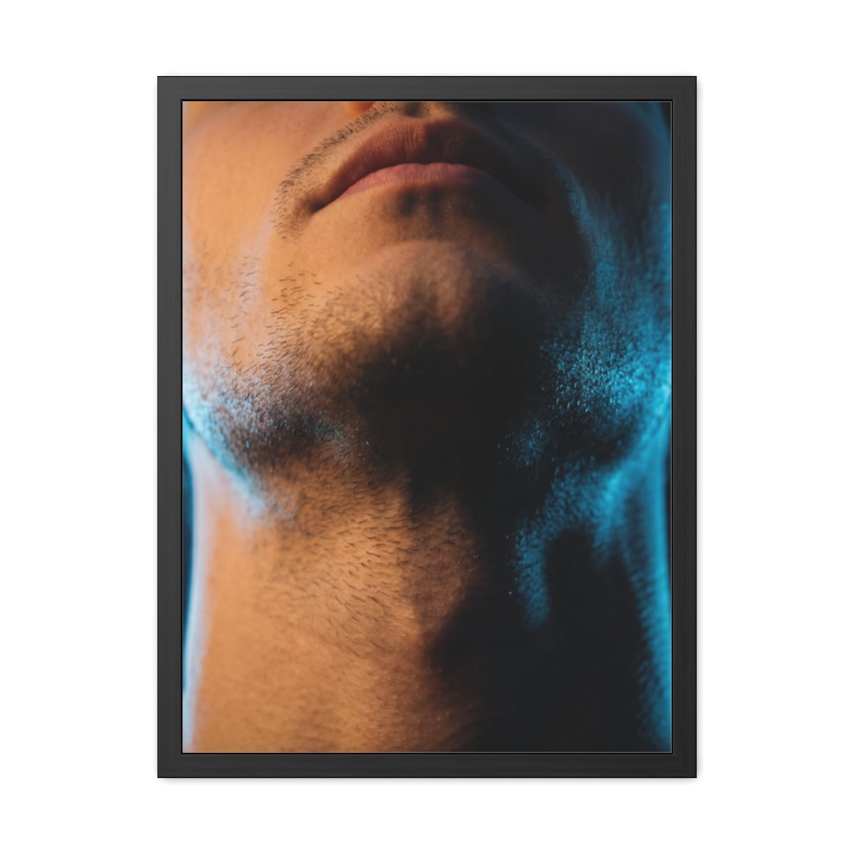 Framed Poster - Cinematic Urban Wall — Portrait