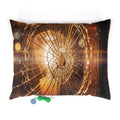 Pet Bed - Cozy Amber Glow | Echovira Gallery