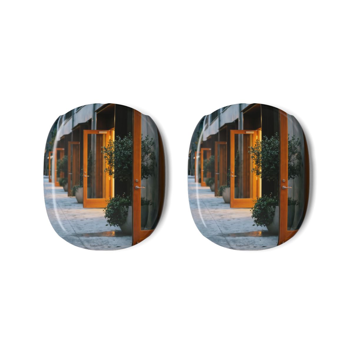 AirPod Max Cases - Urban Twilight Walk | Echovira Gallery