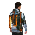 Men's Athletic Hoodie - Twilight Promenade Sport | Echovira...