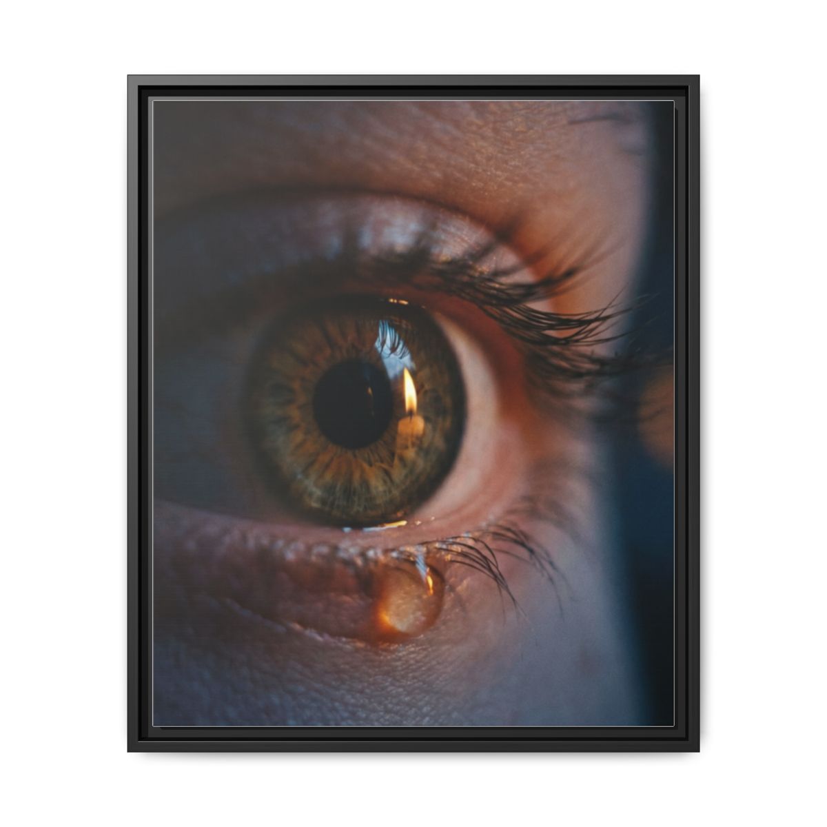 Framed Matte Canvas - Mystic Eye