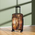 Luggage Cover - Moody Amber Glow