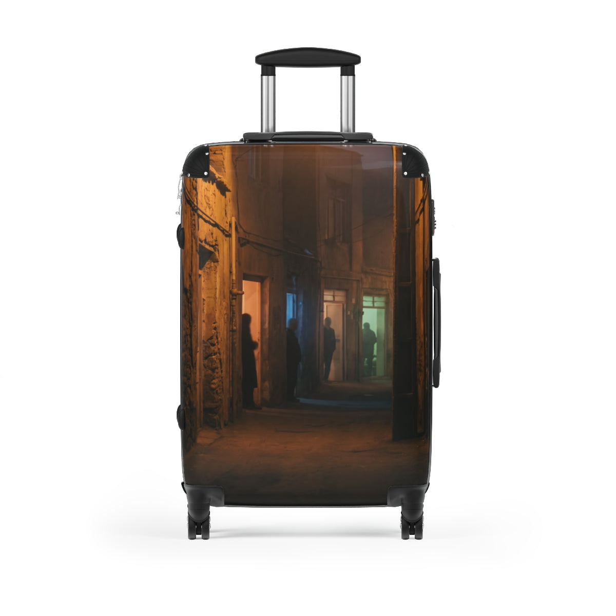 Suitcase - Midnight Shadows Alleyway | Echovira Gallery