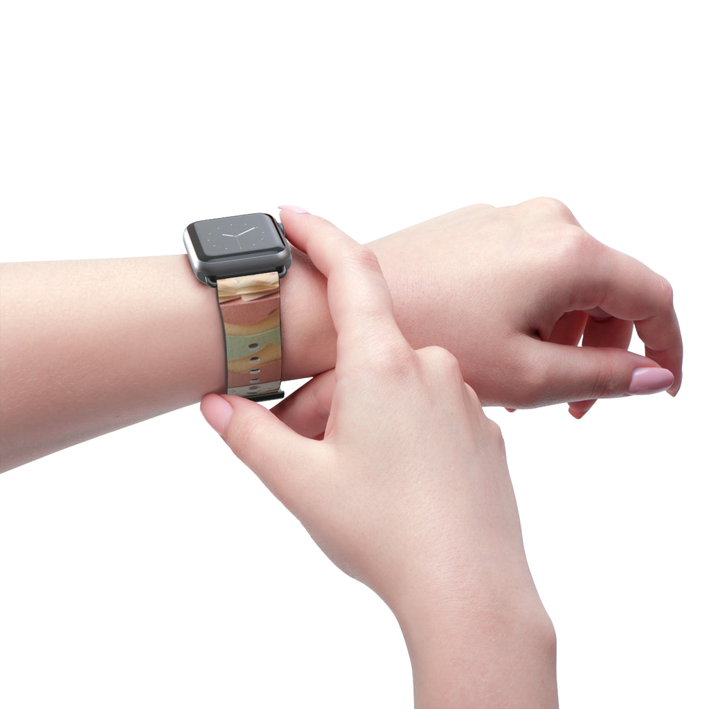Apple Watch Band - Pastel Celebration Cake Birthday Art |...