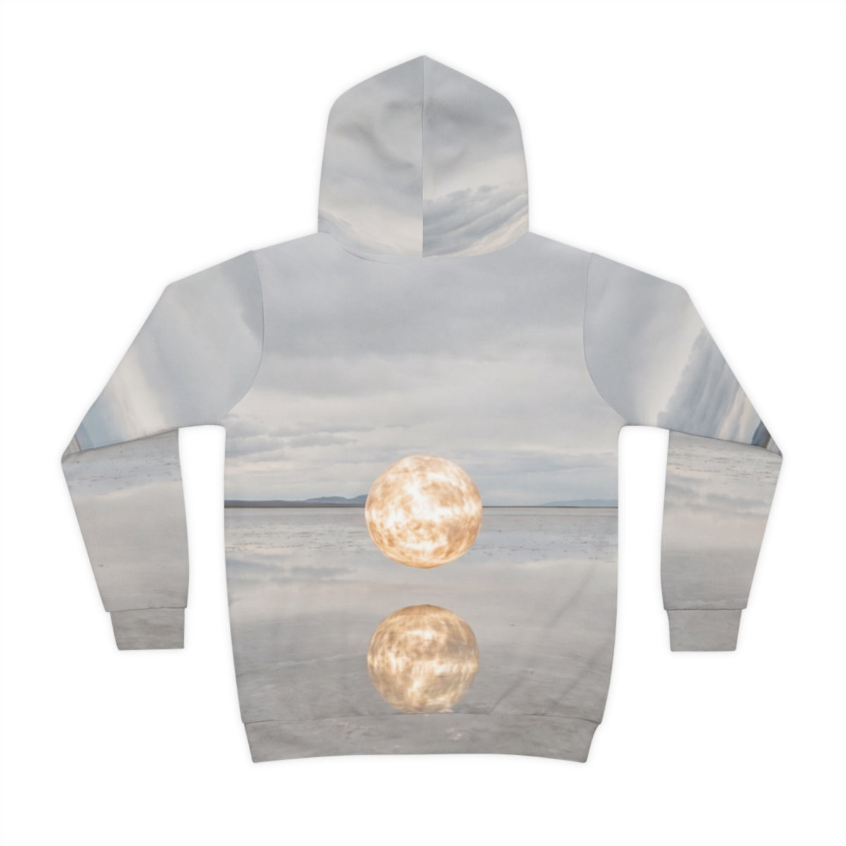 Children's Hoodie with Surreal Desert Landscape