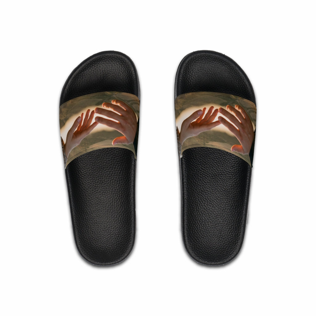 Men's Slide Sandals - The Infinite Touch | Ethereal Coastal...