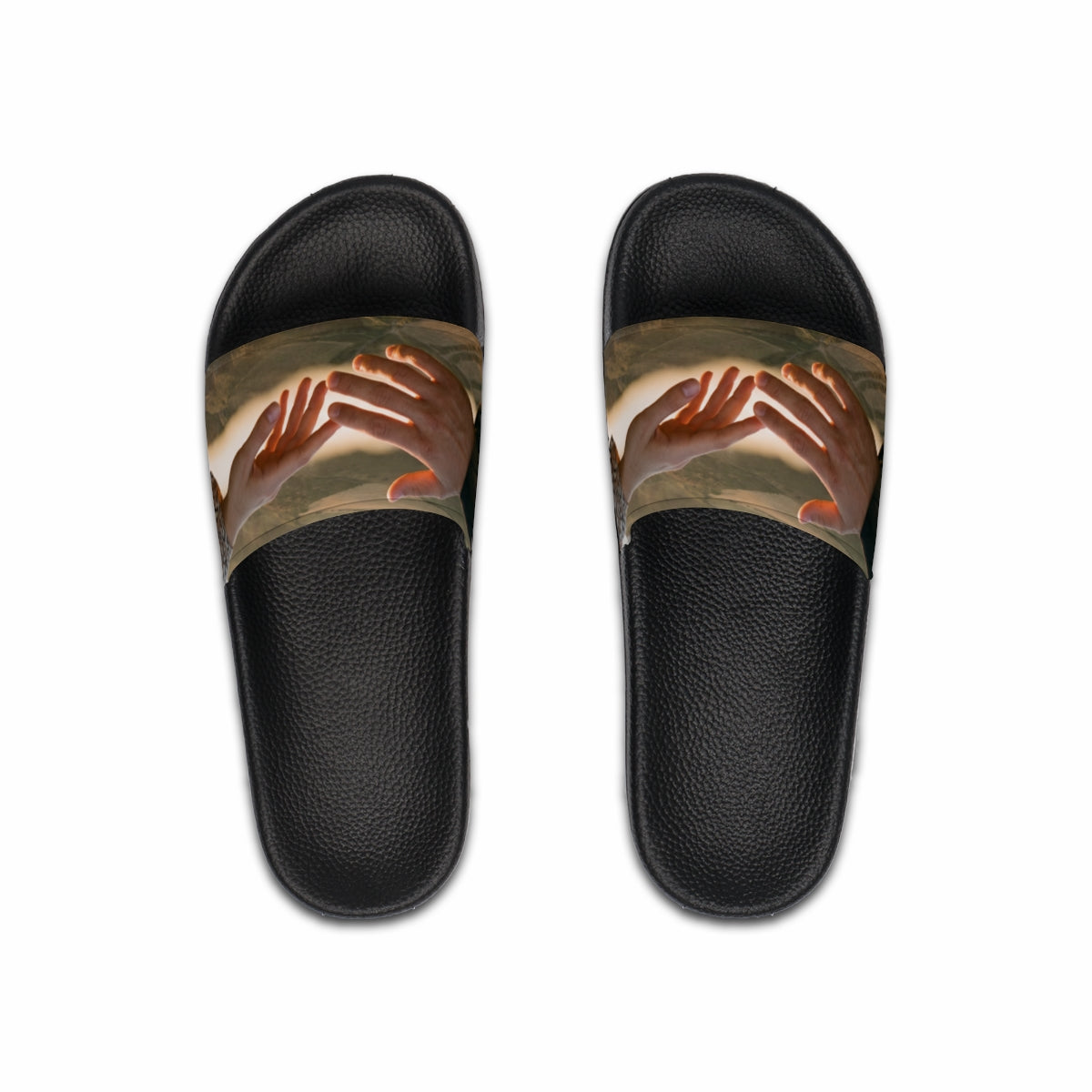 Men's Slide Sandals - The Infinite Touch | Ethereal Coastal...