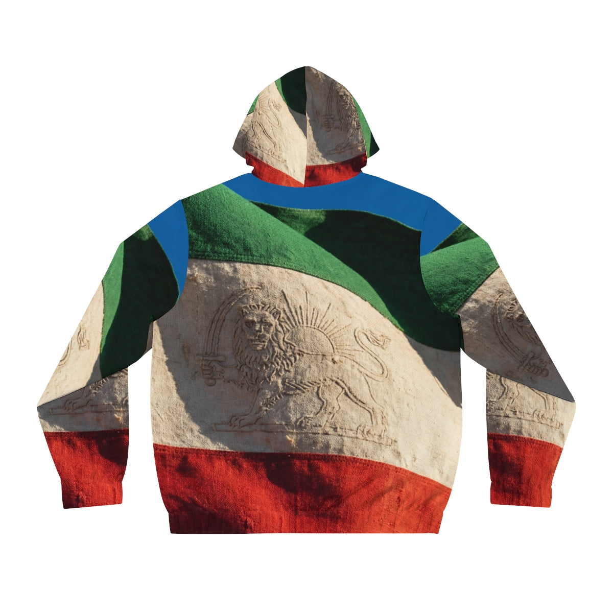 Men's Full-Zip Hoodie - Flag
