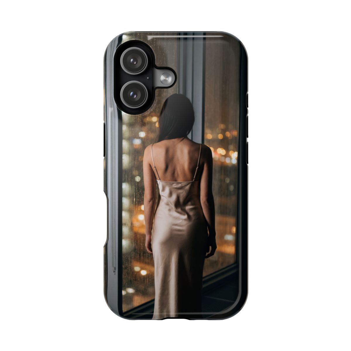 Impact-Resistant Cases - Tough Phone Case - Rainy Windows...— sizes part 1/2