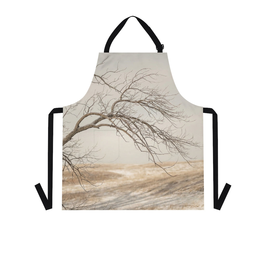 Kitchen Apron - Winter Tree Aesthetic