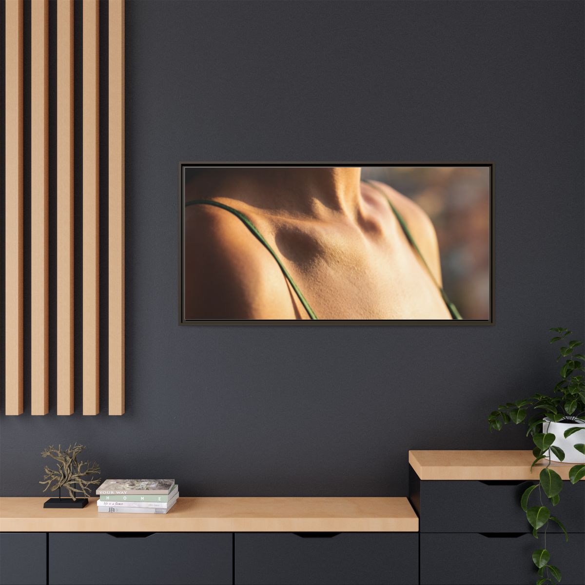 Matte Canvas Framed - Golden Hour Portrait