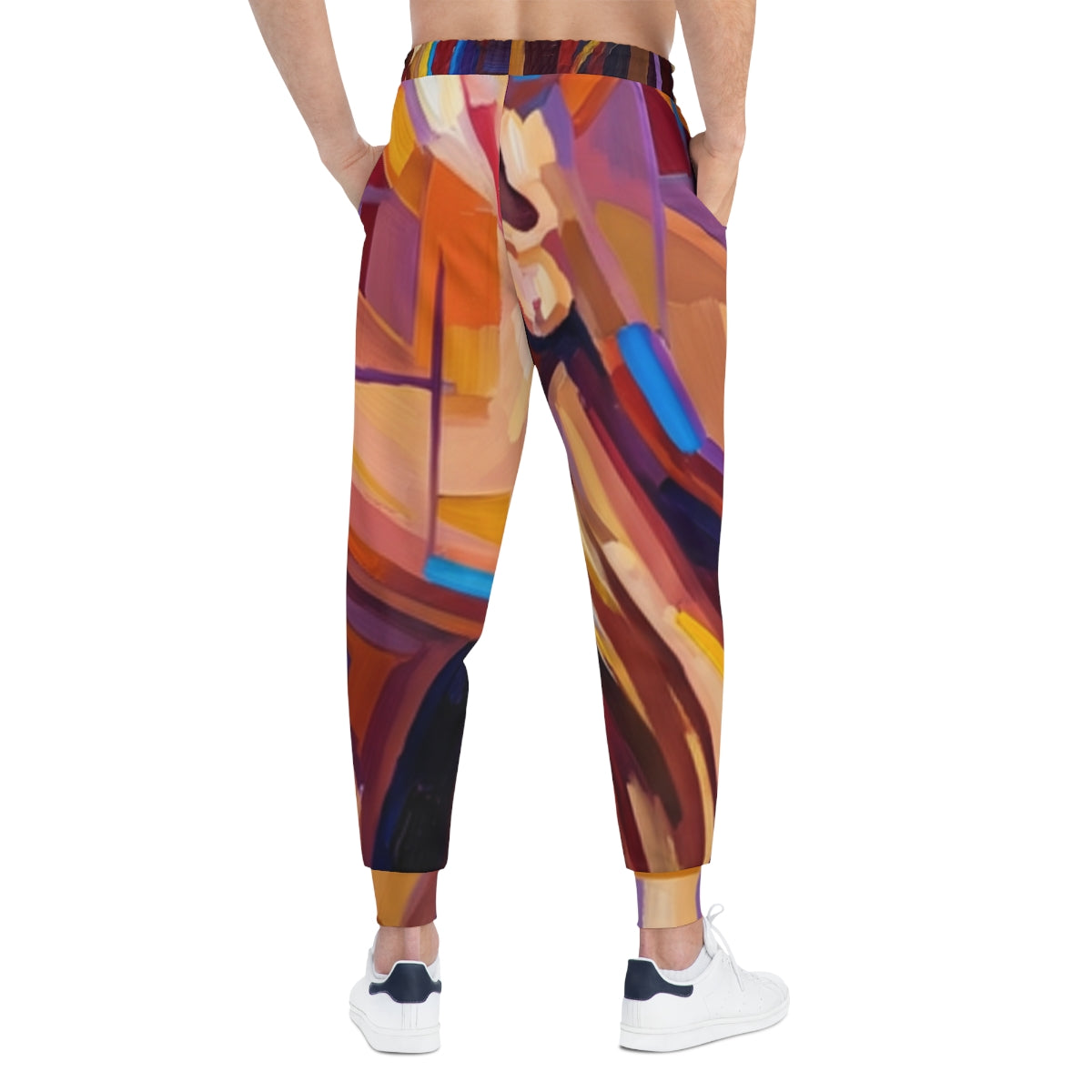 Men's Athletic Joggers - Shattered Elegance | Echovira...