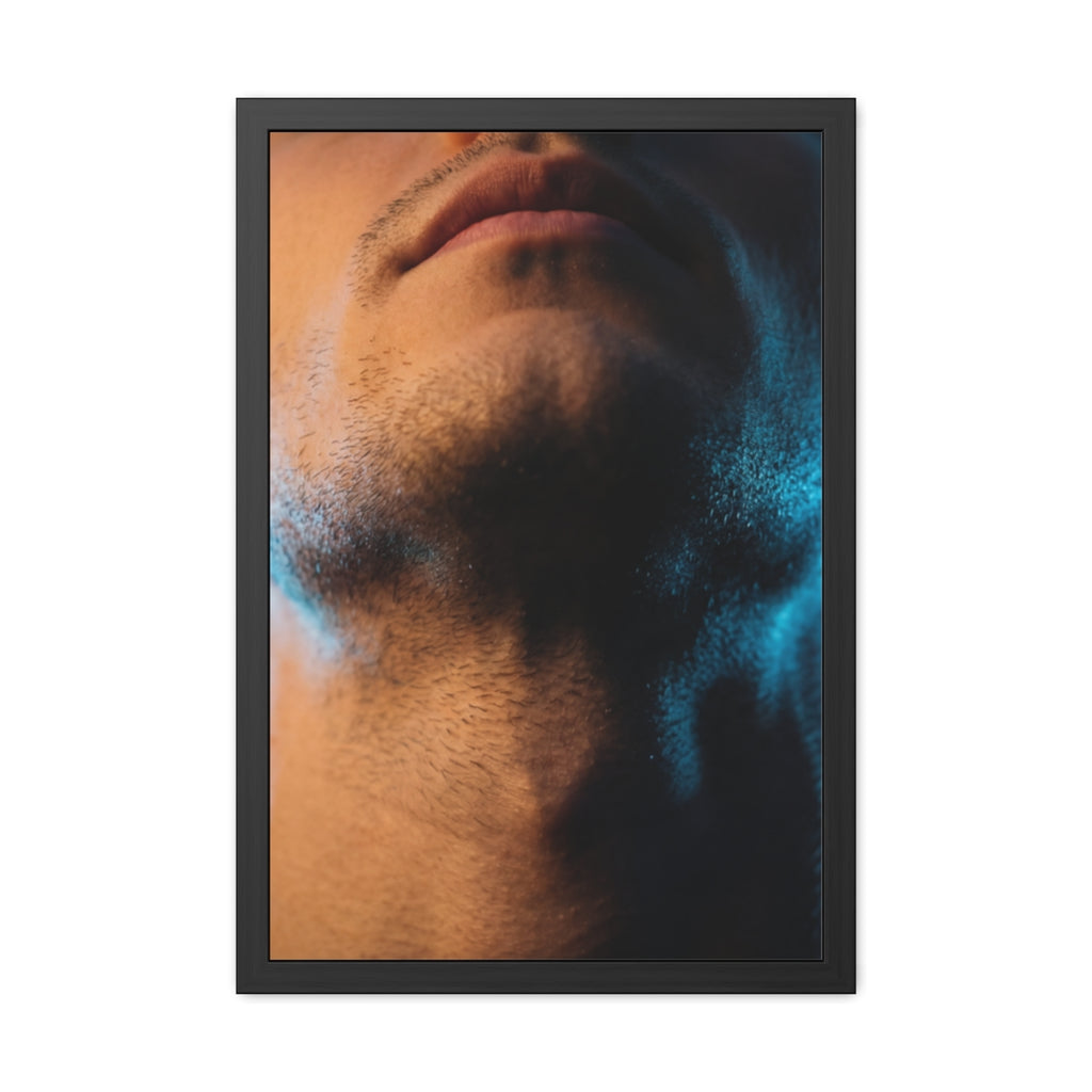 Framed Poster - Cinematic Urban Wall — Portrait