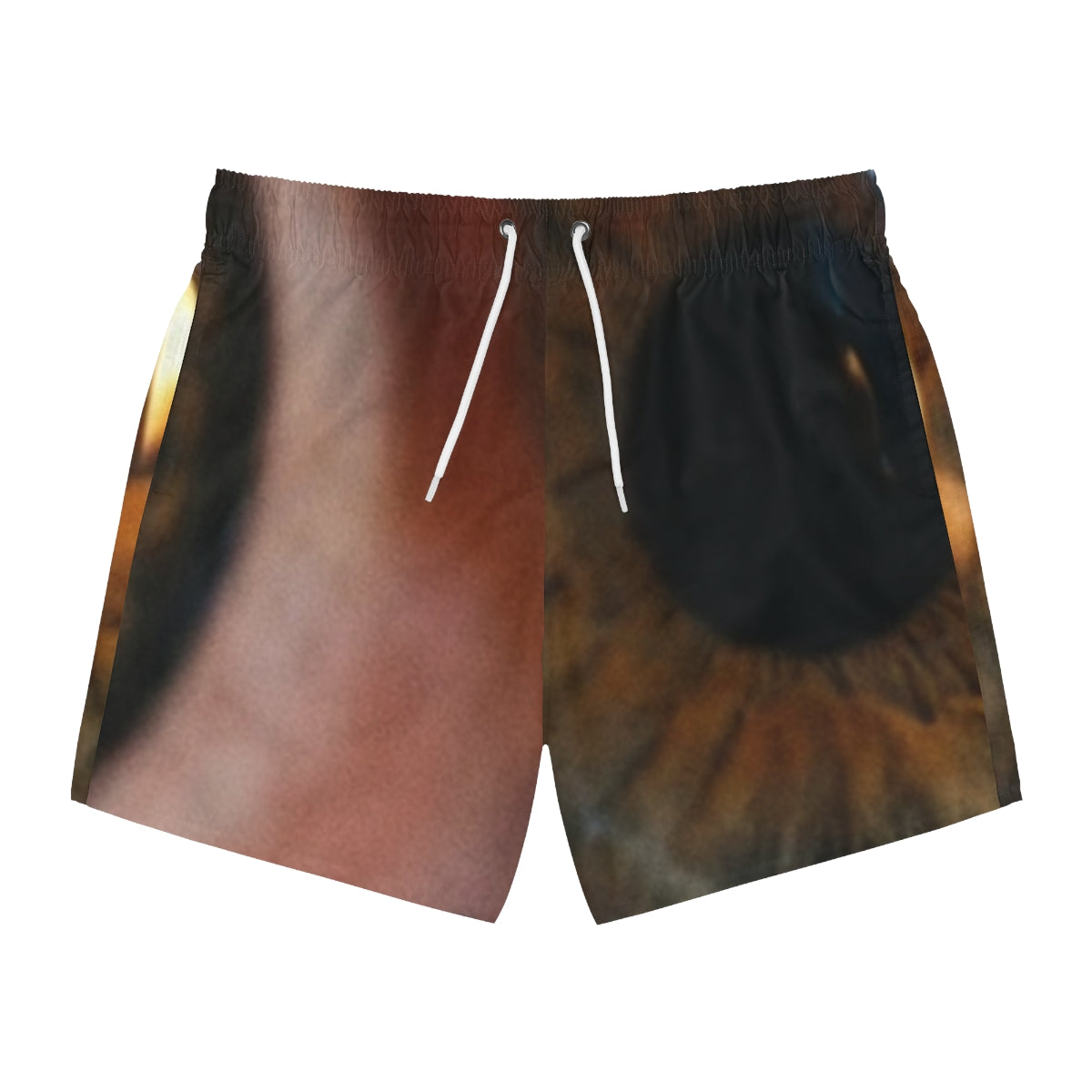 Swim Trunks - Amber Iris Reflection Fine Art Print |...