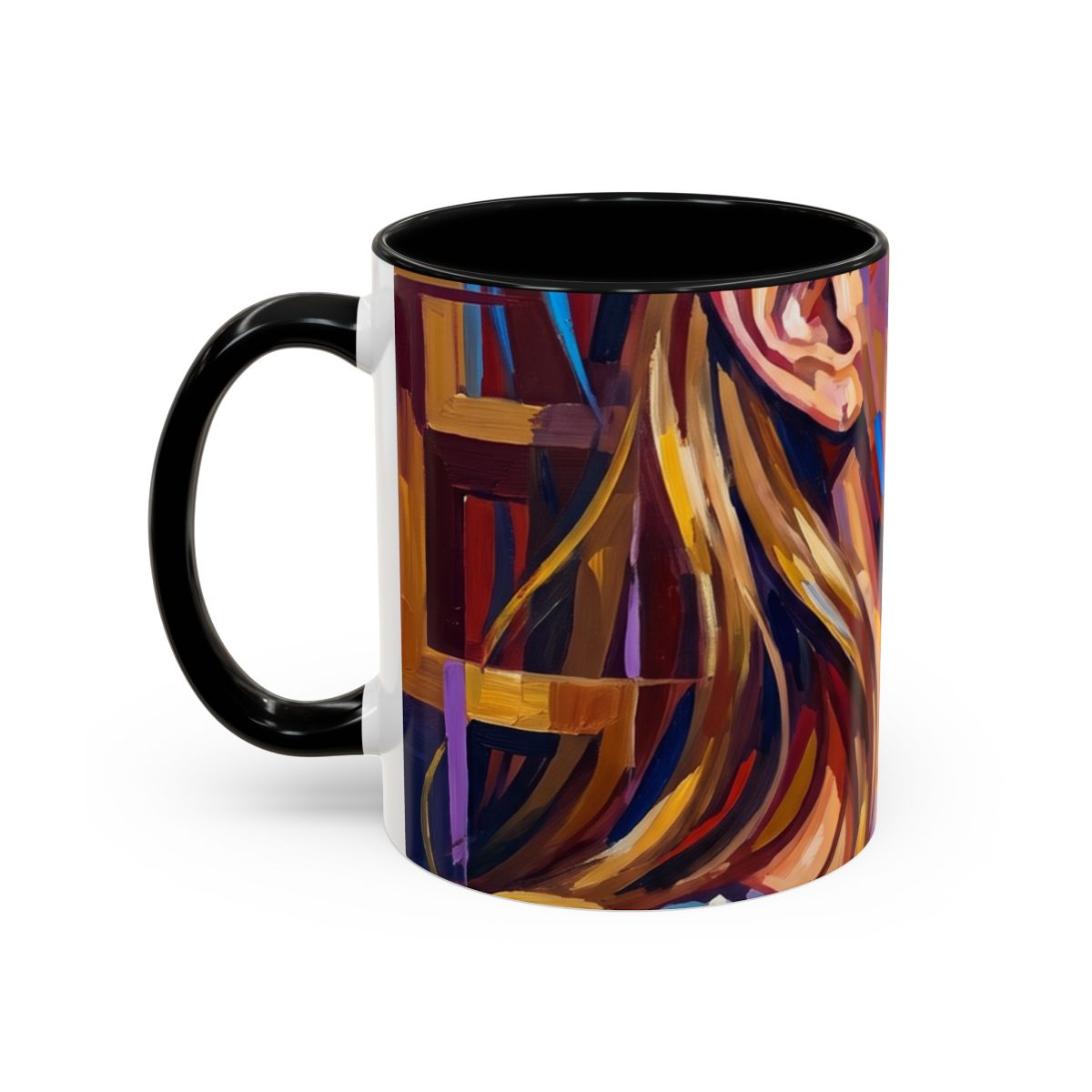 Accent Coffee Mug - Shattered Elegance | Echovira Gallery