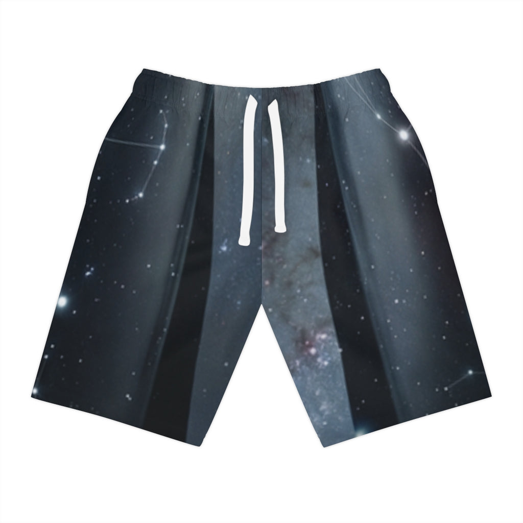 Women's Athletic Long Shorts Orion Constellation